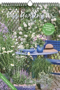 Abbildung von: Das Gartenjahr 2026 - Bildkalender 23,7x34 cm - mit saisonalen Gartentipps und Rezepten - Ratgeber - Wandkalender - Küchenkalender - Alpha Edition - ALPHA EDITION