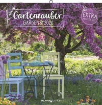Abbildung von: Gartenzauber 2026 - Broschürenkalender 30x30 cm (30x60 geöffnet) - Kalender mit Platz für Notizen - Gardens - Bildkalender - Wandplaner - Gartenkalender - ALPHA EDITION