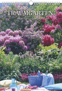 Abbildung von: Traumgärten 2026 - Bildkalender A3 (29,7x42 cm) - Beautiful Gardens - mit Feiertagen (DE/AT/CH) und Platz für Notizen - Wandkalender - Gartenkalender - ALPHA EDITION