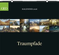 Abbildung von: GEO Klassiker: Traumpfade 2026 - Wand-Kalender - Reise-Kalender - 60x55 - GEO