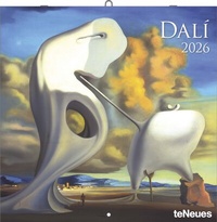Abbildung von: N NEUMANNVERLAGE - Dali 2026 Broschürenkalender, 30x30cm, Wandkalender mit ausgewählten Kunstwerken von Dli, internationalen Feiertagen und Mondphasen, viel Platz für Notizen - Neumann