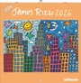 Cover: teNeues - James Rizzi 2026 - Kunst-Wandkalender 30x30 cm (30x60 cm geöffnet) | Broschürenkalender mit farbenfrohen Pop-Art-Motiven - Neumann