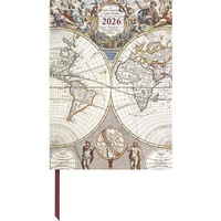 Abbildung von: Antique Maps 2026 - Diary - Buchkalender - Taschenkalender - 16x22 - Neumann