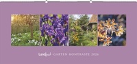 Abbildung von: Landlust Panorama: Garten-Kontraste 2026 Wand-Kalender - Panorama-Kalender - Fotografie - Gartenkalender 110x50 - Neumann
