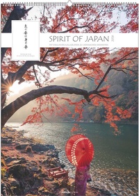 Abbildung von: Spirit of Japan 2026 - Bildkalender XXL 50x70 cm - mit japanischer Kalligraphie, inkl. Übersetzung - Landschaftskalender - Wandkalender - Wandplaner - ALPHA EDITION