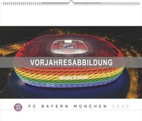 Abbildung von: FC Bayern München 2026 Wand-Kalender - Fußball-Kalender - Fan-Kalender - 60x50 - Sport - Neumann