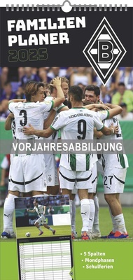 Abbildung von: Borussia Mönchengladbach 2026 - Fanplaner - Fan-Kalender - Fußball-Kalender - 22x45 - Sport - Neumann