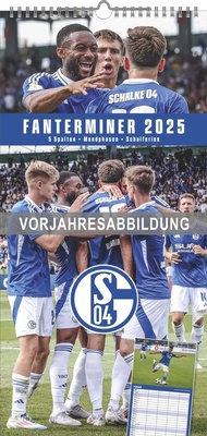 Abbildung von: FC Schalke 04 2026 - Fanplaner - Fan-Kalender - Fußball-Kalender - 22x45 - Sport - Neumann