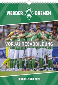 Abbildung von: Werder Bremen 2026 - A3-Kalender - Fußball-Kalender - Fan-Kalender - 29,7x42 - Sport - Neumann