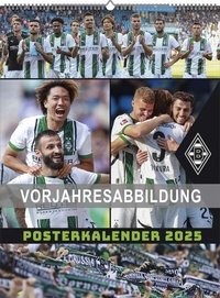 Abbildung von: Borussia Mönchengladbach 2026 - Wandkalender XL - Fußballkalender - Fankalender - 48x64 - Sport - Neumann