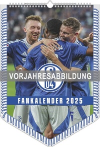 Abbildung von: FC Schalke 04 2026 - Bannerkalender - Fan-Kalender - Fußball-Kalender - Wand-Kalender - 29,7x42 - Sport - Neumann