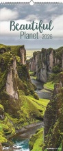 Abbildung von: Alpha Edition - Beautiful Planet Kalender 2026 - Wandkalender 30×70 cm mit internationalen Naturfotografien von Robert Haasmann, großformatiger Fotokalender für Landschafts- & Reisefans - Neumann