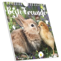 Abbildung von: Beste Freunde 2026 - Postkartenkalender 16x17 cm - ALPHA EDITION