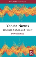 Cover: Yoruba Names - Routledge