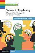 Cover: Values in Psychiatry - Cambridge University Press