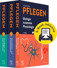 Abbildung von: PFLEGEN Lernpaket 3.A. + E-Books: Grundlagen - Anatomie - Krankheitslehre - Urban & Fischer