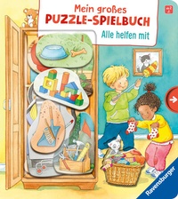 Abbildung von: Mein großes Puzzle-Spielbuch - Alle helfen mit - Ravensburger