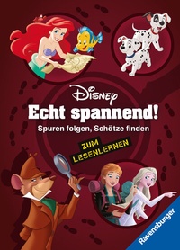 Abbildung von: Disney - Echt spannend! Spuren folgen, Schätze finden - zum Lesenlernen - Ravensburger