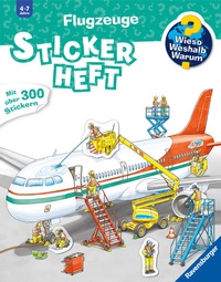 Abbildung von: Wieso? Weshalb? Warum? Stickerheft - Flugzeuge - Ravensburger
