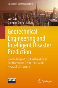 Enlarge image Cover: Geotechnical Engineering and Intelligent Disaster Prediction - Springer