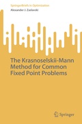 Cover: The Krasnoselskii-Mann Method for Common Fixed Point Problems - Springer