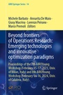 Cover: Beyond Frontiers of Operations Research: Emerging Technologies and Innovative Optimization Paradigms - Springer