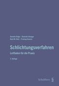 Abbildung von: Schlichtungsverfahren - Schulthess Juristische Medien
