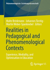 Abbildung von: Realities in Pedagogical and Phenomenological Contexts - Springer VS