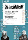 Cover: SCHREIBHEFT 104: Eine Pause, eine Rose, etwas auf dem Papier - Lyn Hejinian / Falls ob, Wie wenn - Rosmarie Waldrop - Rigodon