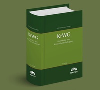 Abbildung von: KrWG - Kommentar zum Kreislaufwirtschaftsgesetz - Lexxion Verlagsgesellschaft