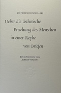 Cover: Schillers Zeitschrift "Die Horen" als Gef&auml;&szlig; seiner &Auml;sthetischen Briefe - AQUINarte edition