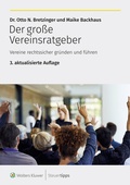 Cover: Der gro&szlig;e Vereinsratgeber - Wolters Kluwer Steuertipps GmbH
