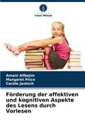 Cover: Foerderung der affektiven und kognitiven Aspekte des Lesens durch Vorlesen - Verlag Unser Wissen