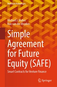 Abbildung von: Simple Agreements for Future Equity (SAFE) - Springer Nature Switzerland AG