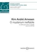 Cover: O mysterium ineffabile - Boosey + Hawkes