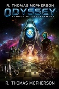 Cover: Odyssey: Echoes of Enslavement (Adventures of Rylin Tanaka, #2) - New Atlantic Industries