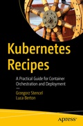 Cover: Kubernetes Recipes - APress