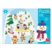 Abbildung von: GOULA XXL Winter-Puzzle - 18 Teile - Jumbo Spiele GmbH