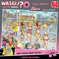 Abbildung von: Wasgij Retro Destiny 9 - Super Models - Puzzle 1000 Teile - Jumbo Spiele GmbH