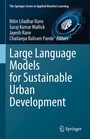 Cover: Large Language Models for Sustainable Urban Development - Springer