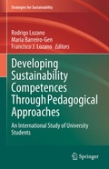 Cover: Developing Sustainability Competences Through Pedagogical Approaches - Springer