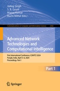 Cover: Advanced Network Technologies and Computational Intelligence - Springer