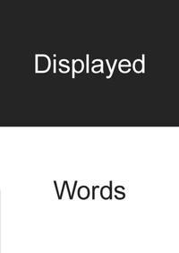 Abbildung von: Displayed Words - März Verlag