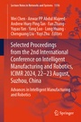 Cover: Selected Proceedings from the 2nd International Conference on Intelligent Manufacturing and Robotics, ICIMR 2024, 22-23 August, Suzhou, China - Springer Nature Switzerland AG