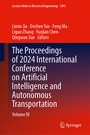 Cover: The Proceedings of 2024 International Conference on Artificial Intelligence and Autonomous Transportation - Springer Nature Switzerland AG