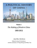 Cover: A Political History of China Volume 2 - Ian J R Aitchison