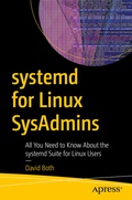 Cover: systemd for Linux SysAdmins - APress