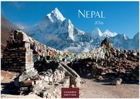 Abbildung von: Nepal Kalender 2026 - Wandkalender | Fotokalender Orient 35x50cm Grosses Format - Atemberaubende Fotos der Himalaya-Gipfel, Tempel und heiligen Stätten Nepals - CASARES EDITION