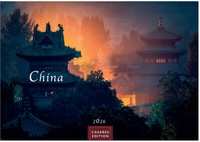 Abbildung von: China Kalender 2026 - Wandkalender | Fotokalender Asien 24x35cm - Wundervolle Landschaften | Tradition und Moderne in 12 faszinierenden Fotos - CASARES EDITION