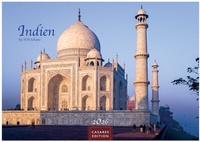 Abbildung von: Indien Kalender 2026 - Wandkalender | Fotokalender Asien 35x50cm Grosses Format - Entdecken Sie die vielfältige Kultur Indiens in 12 faszinierenden Fotos - CASARES EDITION
